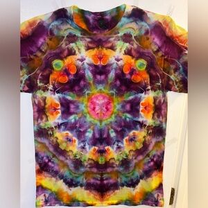 Psychedelic Mandala hundred percent cotton
